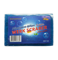 Абразивна фібра Scraber 5 шт WR763 WERK