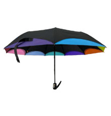 Напівавтоматична жіноча парасолька Grunhelm UAO-1005RH-47GW