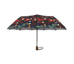Напівавтоматична жіноча парасолька Grunhelm UAO-1005RH-26GW