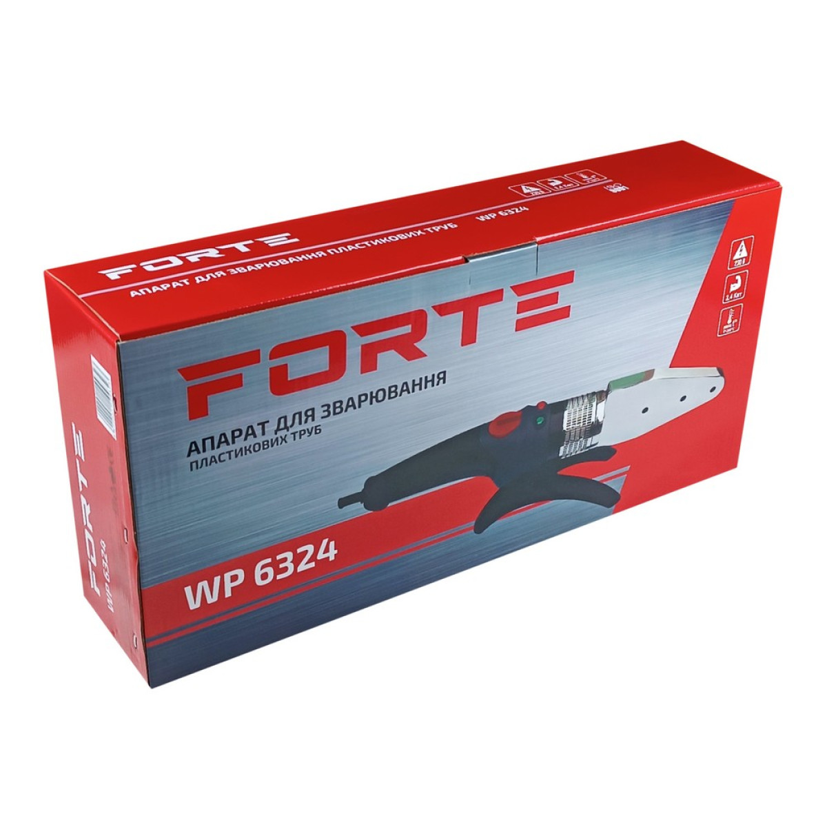 Паяльник для пластиковых труб Forte WP6324