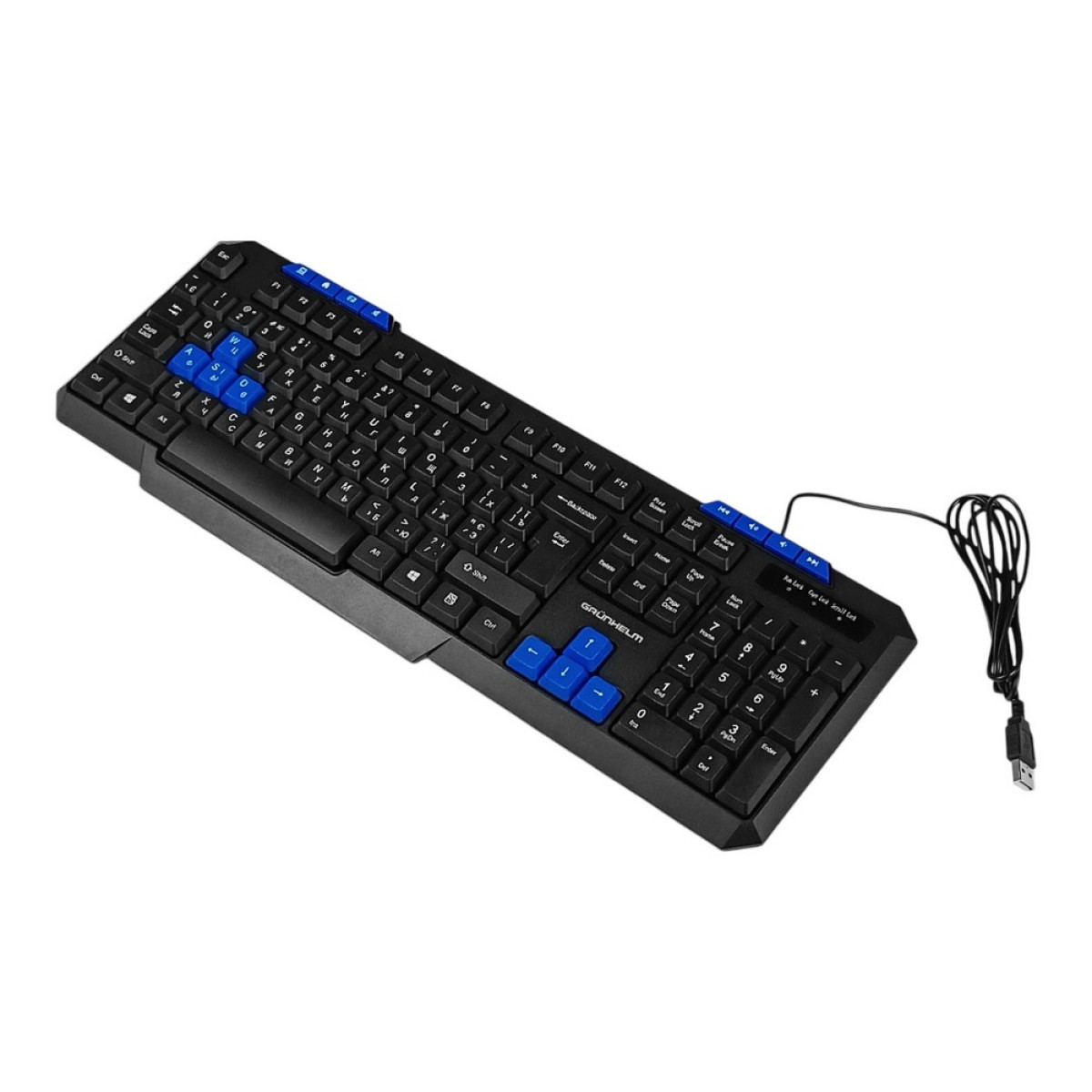 Клавиатура компьютерная, проводная - KB-606WD GRUNHELM