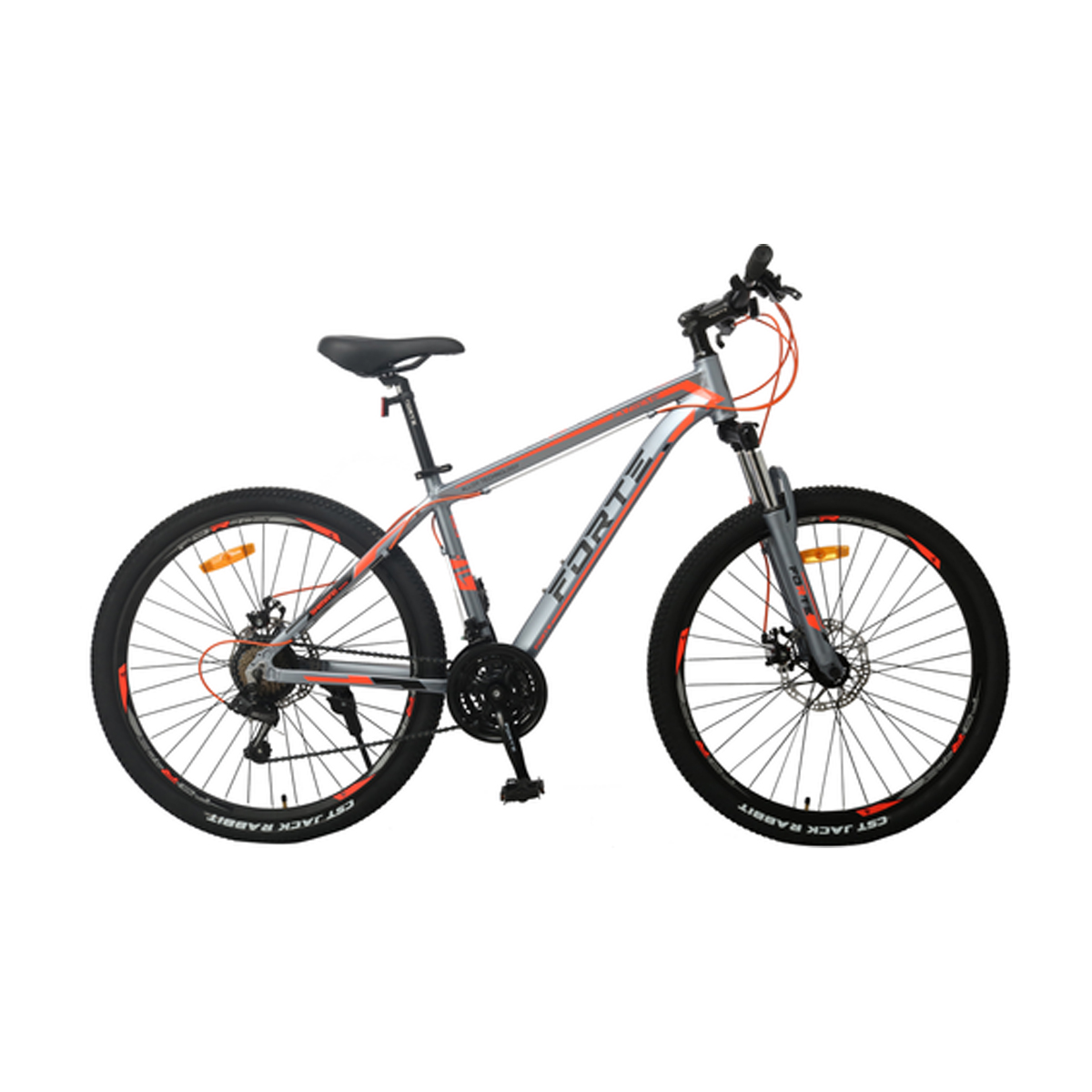 Велосипед Forte Extreme 27.5"/19", сіро-червоний