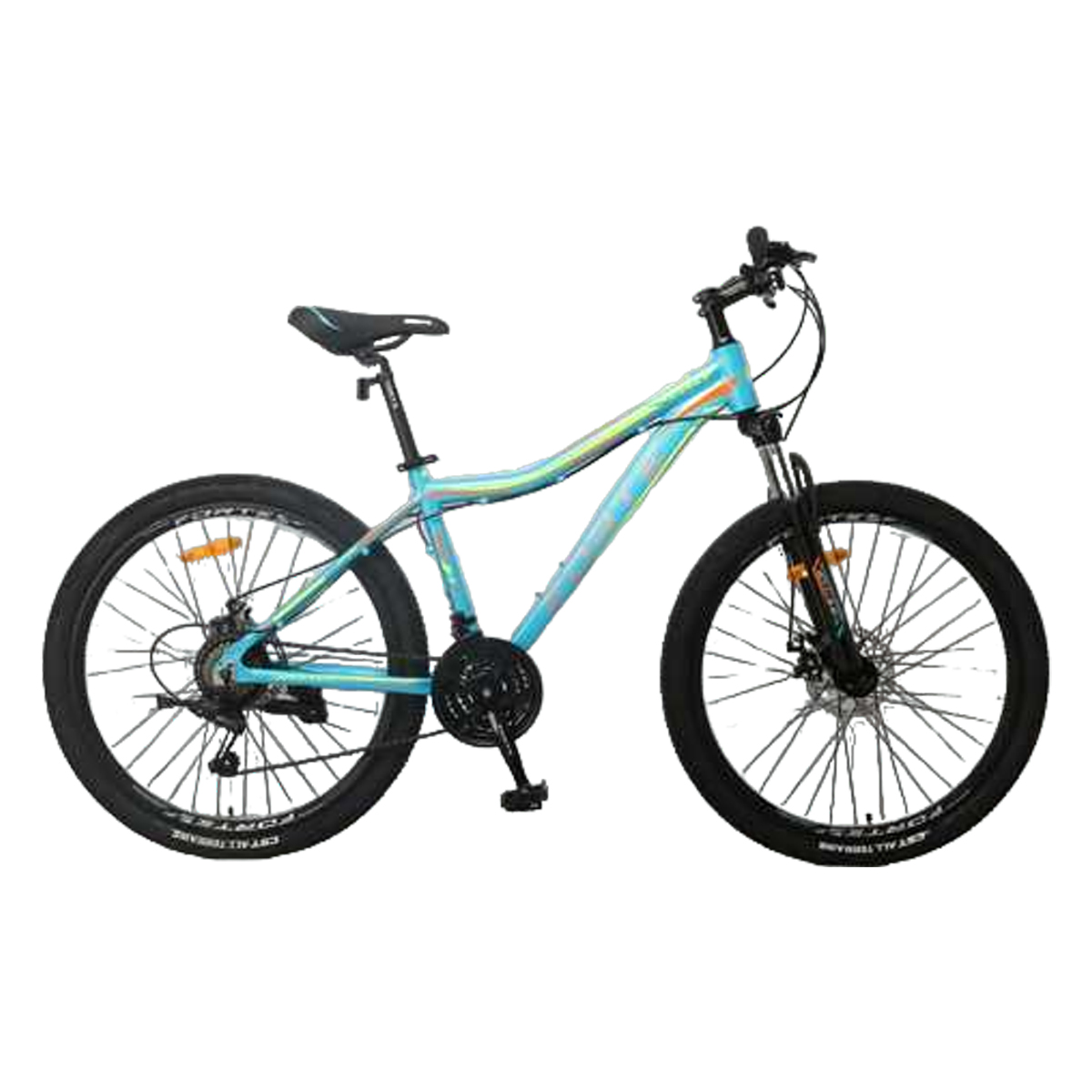 Велосипед жіночий FORTE VESTA 26"/16", синьо-жовтий