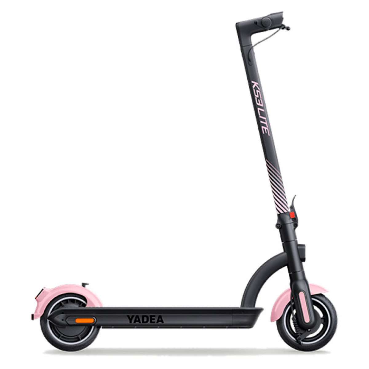 Аккумуляторный самокат YADEA KS3 Lite серо-розовый, 500Вт