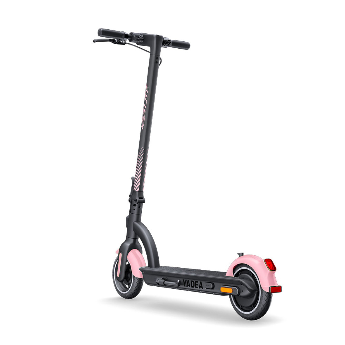 Аккумуляторный самокат YADEA KS3 Lite серо-розовый, 500Вт