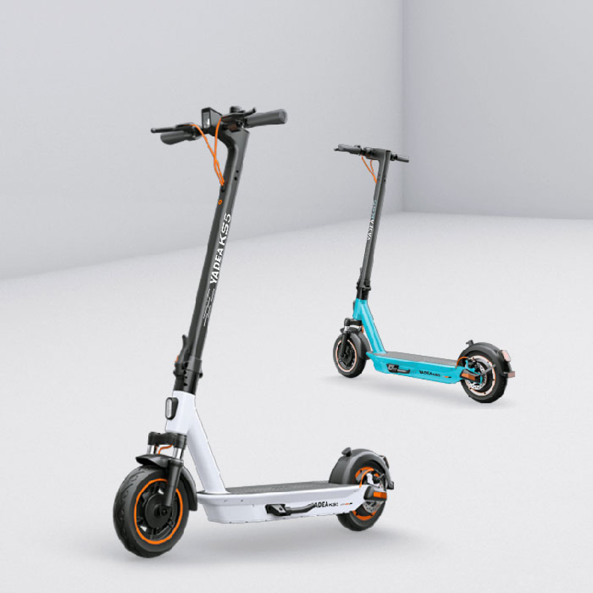 Самокат акумуляторний YADEA KS5, синій, 500Вт