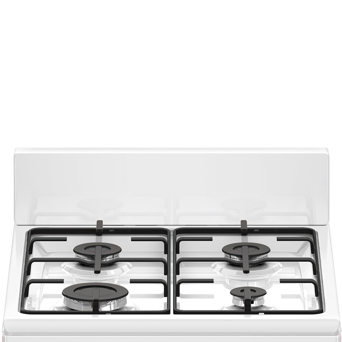 Плита газова біла Grunhelm G4F5600W
