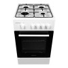Плита газова біла Grunhelm G4F5600W