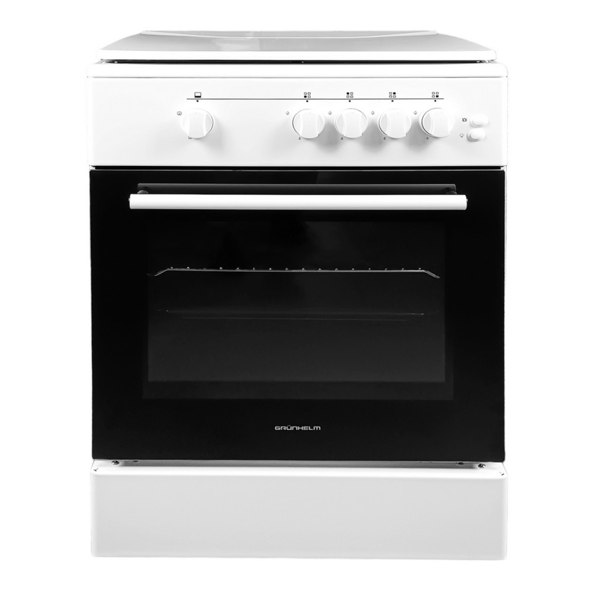 Плита газова біла Grunhelm G4FM6611W