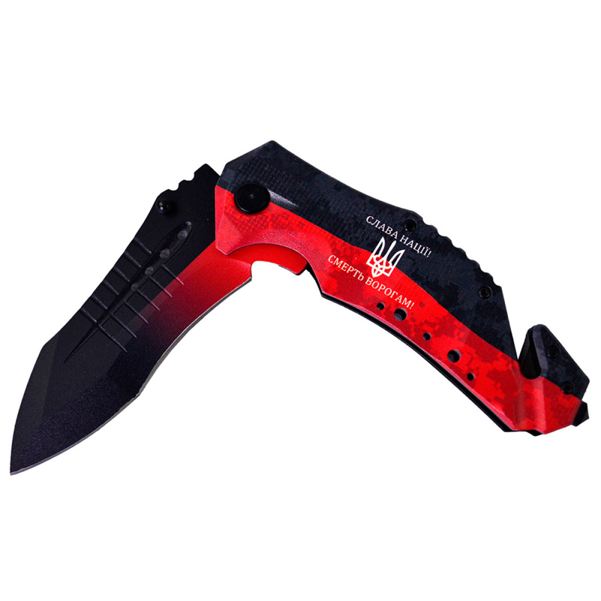 Нож раскладной black - UPA-1W Werk