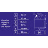 Навесной замок Werk PVC-IPW-0550W