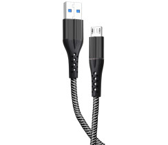 Кабель Micro USB Grunhelm GMC-02MLB, 1 м
