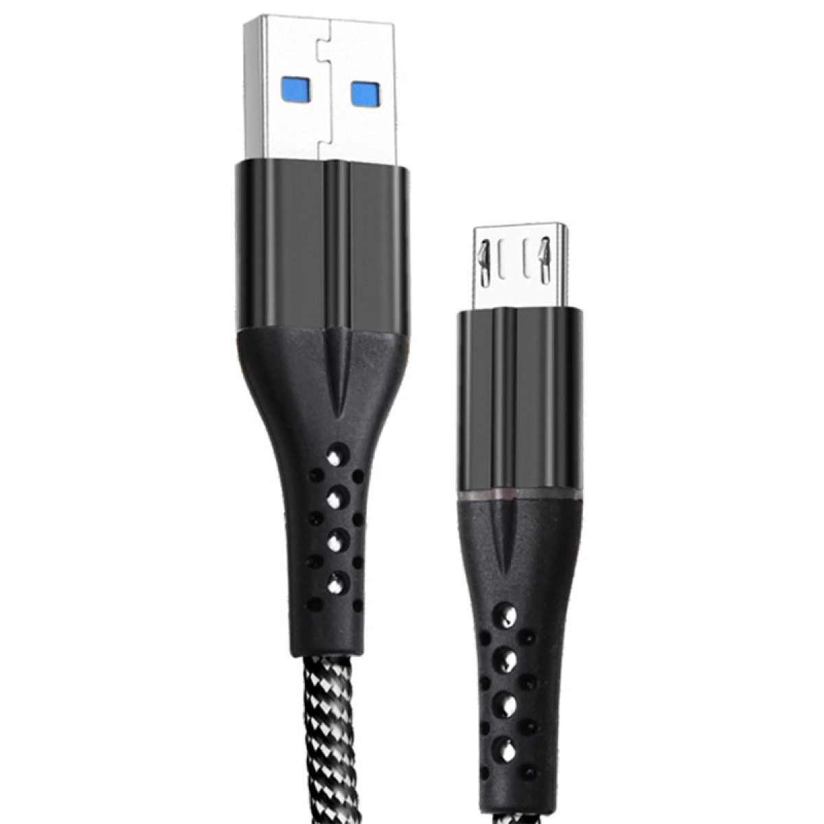 Кабель Micro USB Grunhelm GMC-02MLB, 1 м