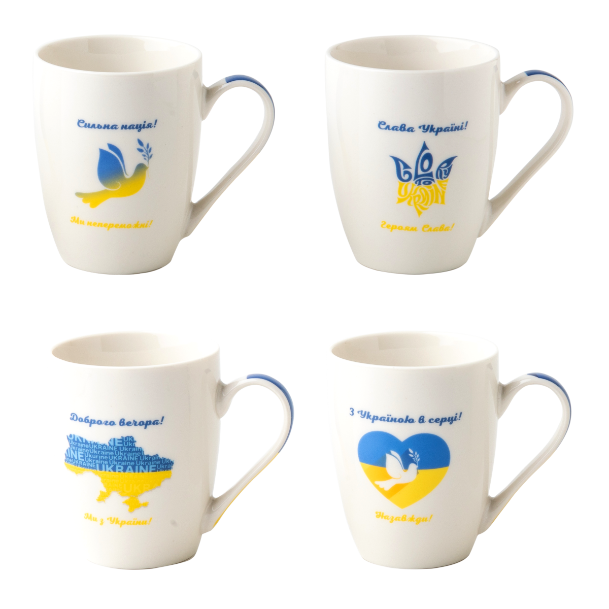 Чашка VT-C-175340 Айворі Рідна 340 мл Vittora
