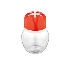 Ємність скляна для спецій Tomato 210 мл червона VT-161003 VITTORA