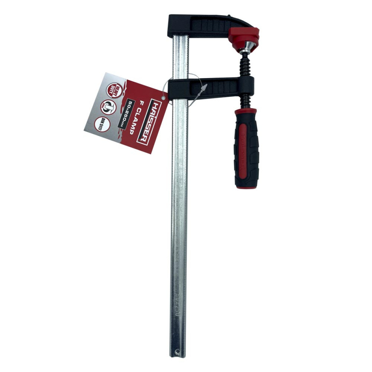 Струбцина F-подібна 50х250 мм Haisser 47158