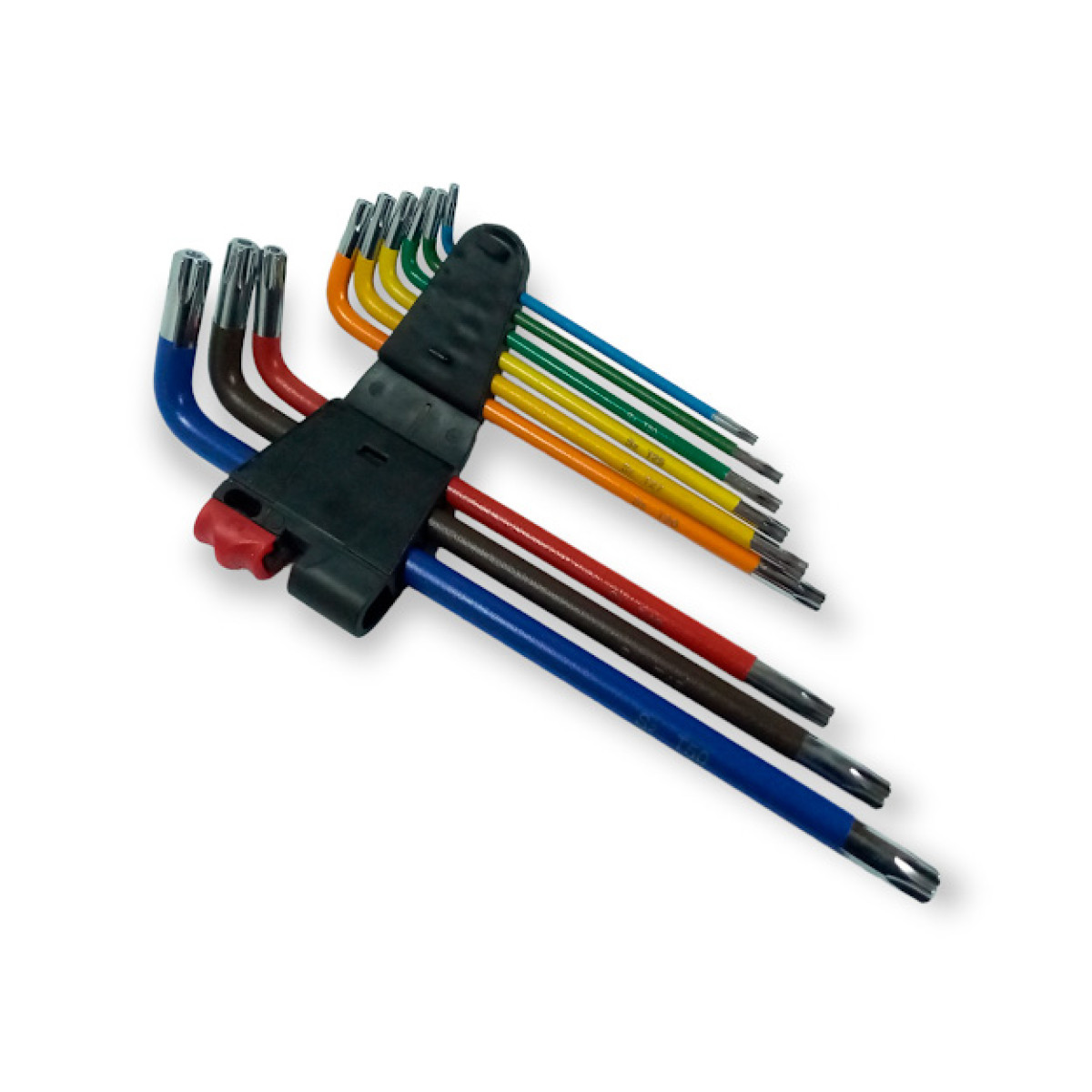 Набір Г-подібних ключів TORX екстра-дов.з отв.9 од.S2,T10-50 Haisser 48117