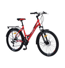 Велосипед Forte Evrika 26"/26", красный