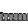 Набор универсальных головок SPLINE 3/8" 10 ед. CR-V SATINE Haisser 70191