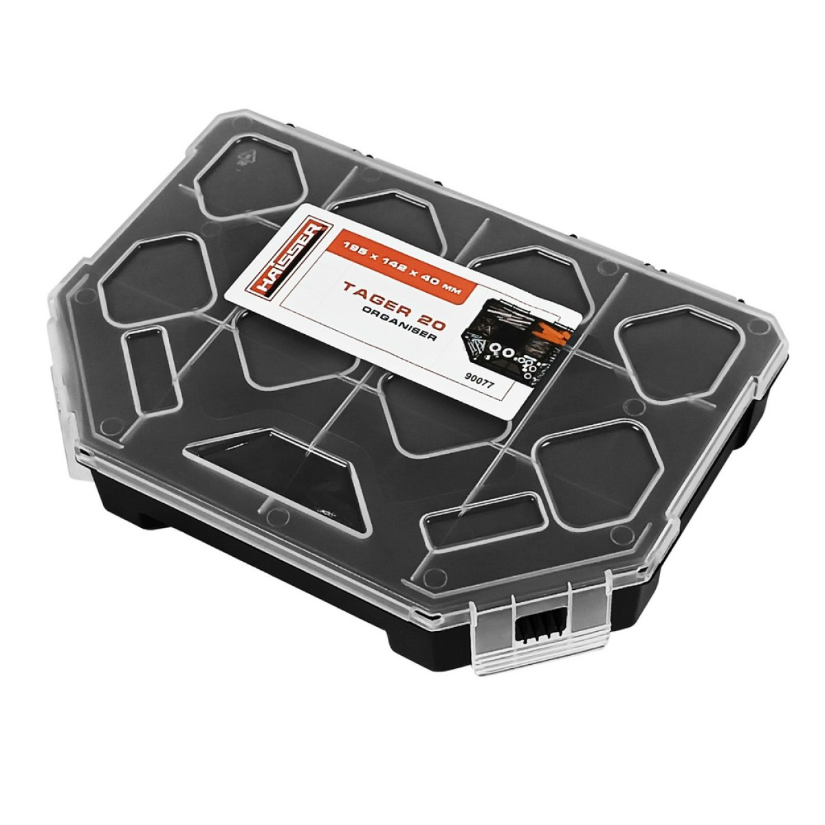 Органайзер пластиковый Tager 20 195х142х40 Haisser 90077