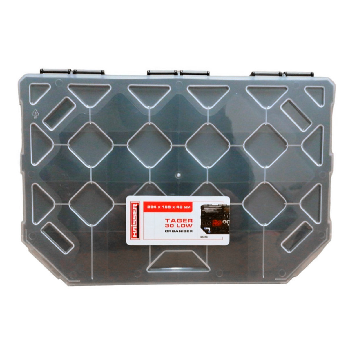 Органайзер пластиковий Tager 30 Low 284х195х40 Haisser 90079