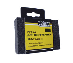 Губка для шлифования Werk P180 100х75х25 мм