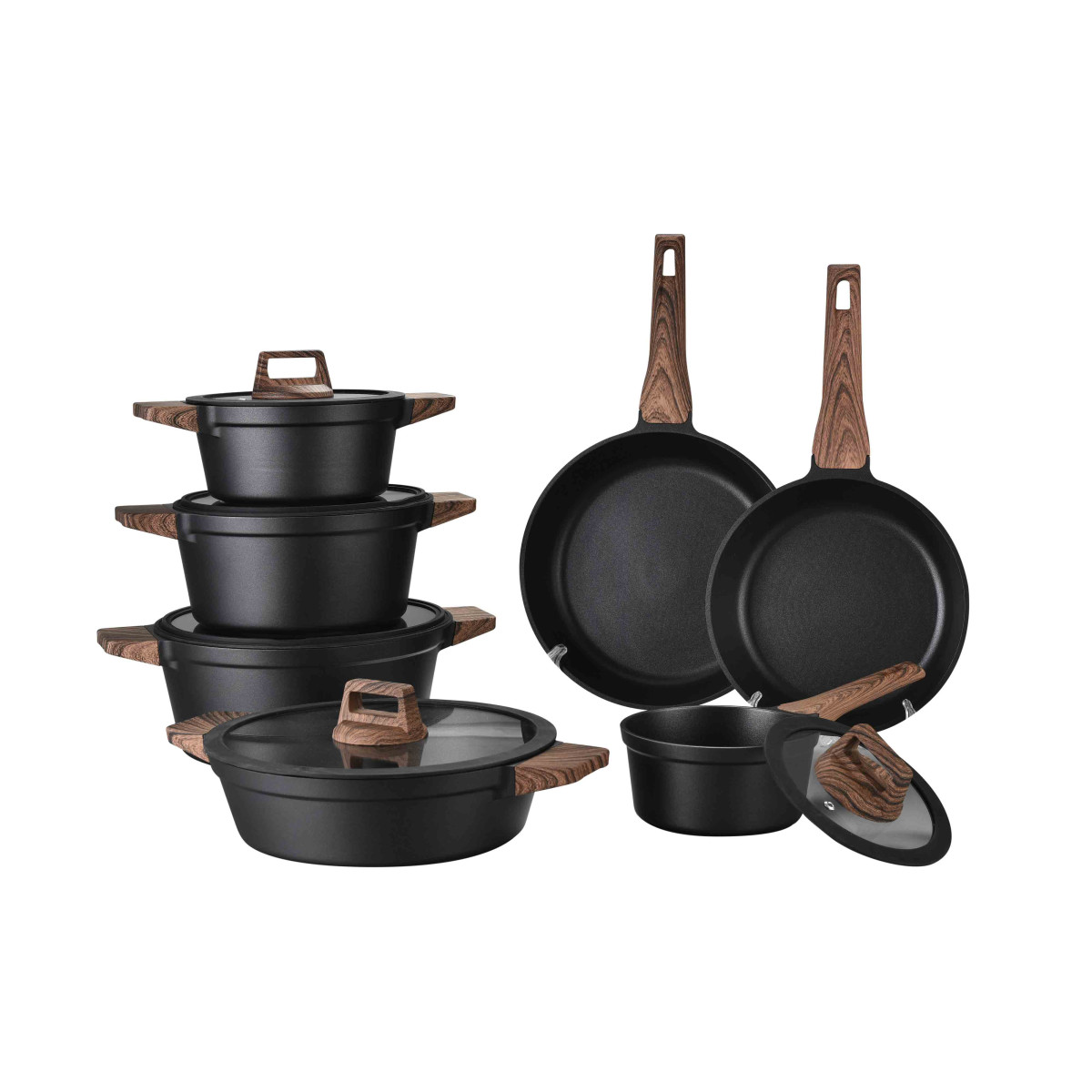 Кастрюля PR-2313-28 Wood 28 см PEPPER