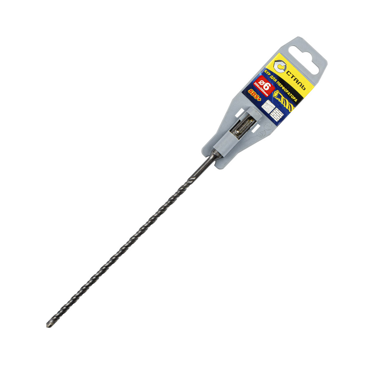 Свердло Сталь SDS-plus, 6х260 мм