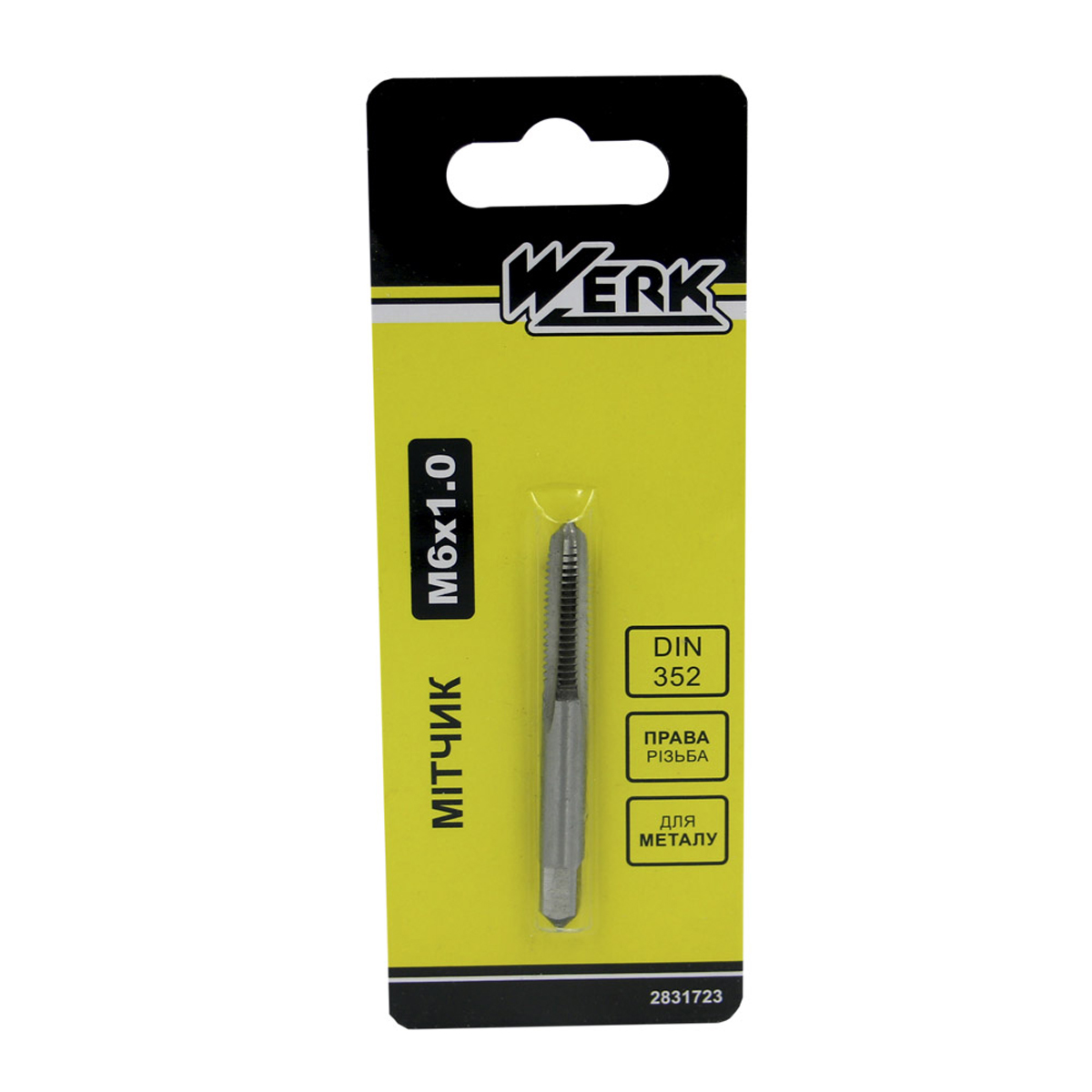 Мітчик Werk M6х1