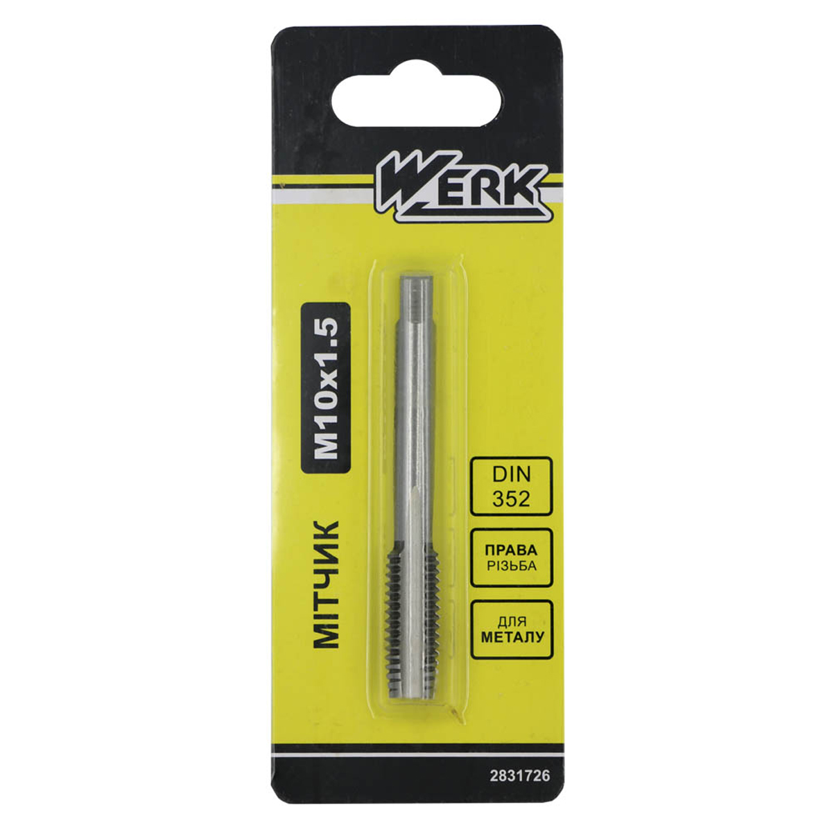 Мітчик Werk M10х1,5
