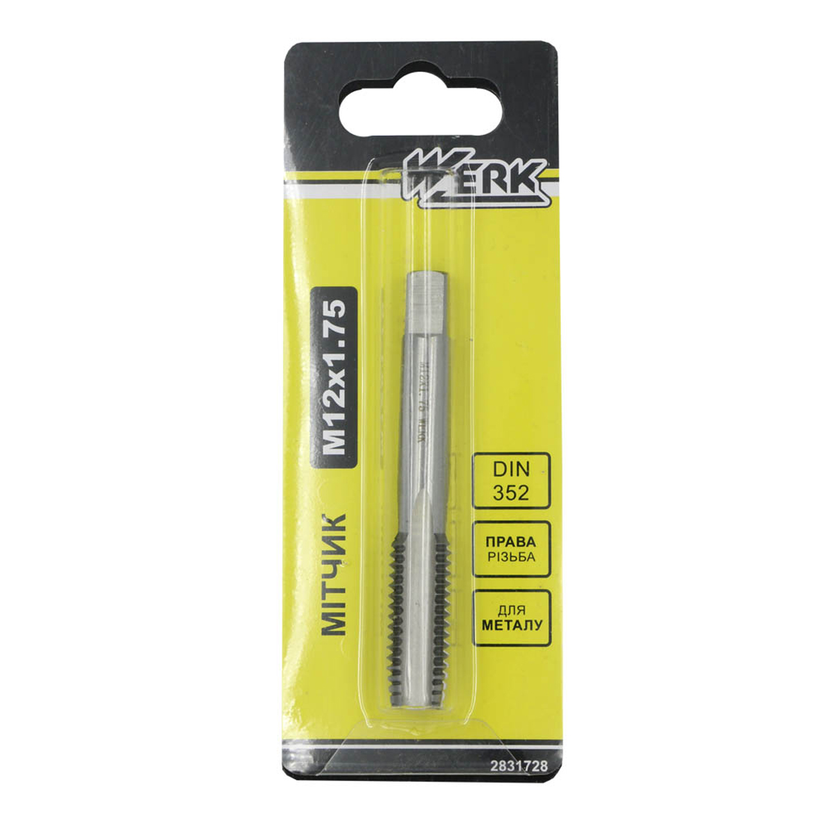 Мітчик Werk M12х1,75