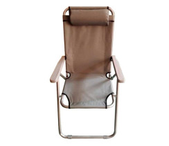 Розкладний стілець X-Tream XTCU-546080/95S, 54х60х80/95 см, сірий