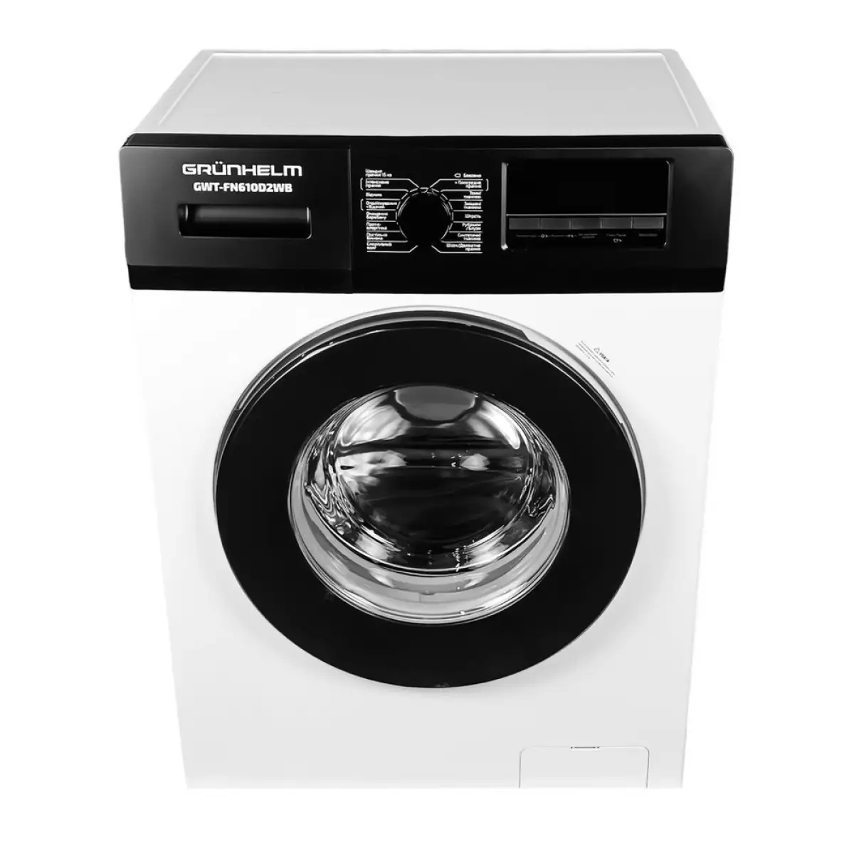 Пральна машина автомат GWT-FN610D2WB Grunhelm — купити за 9 699