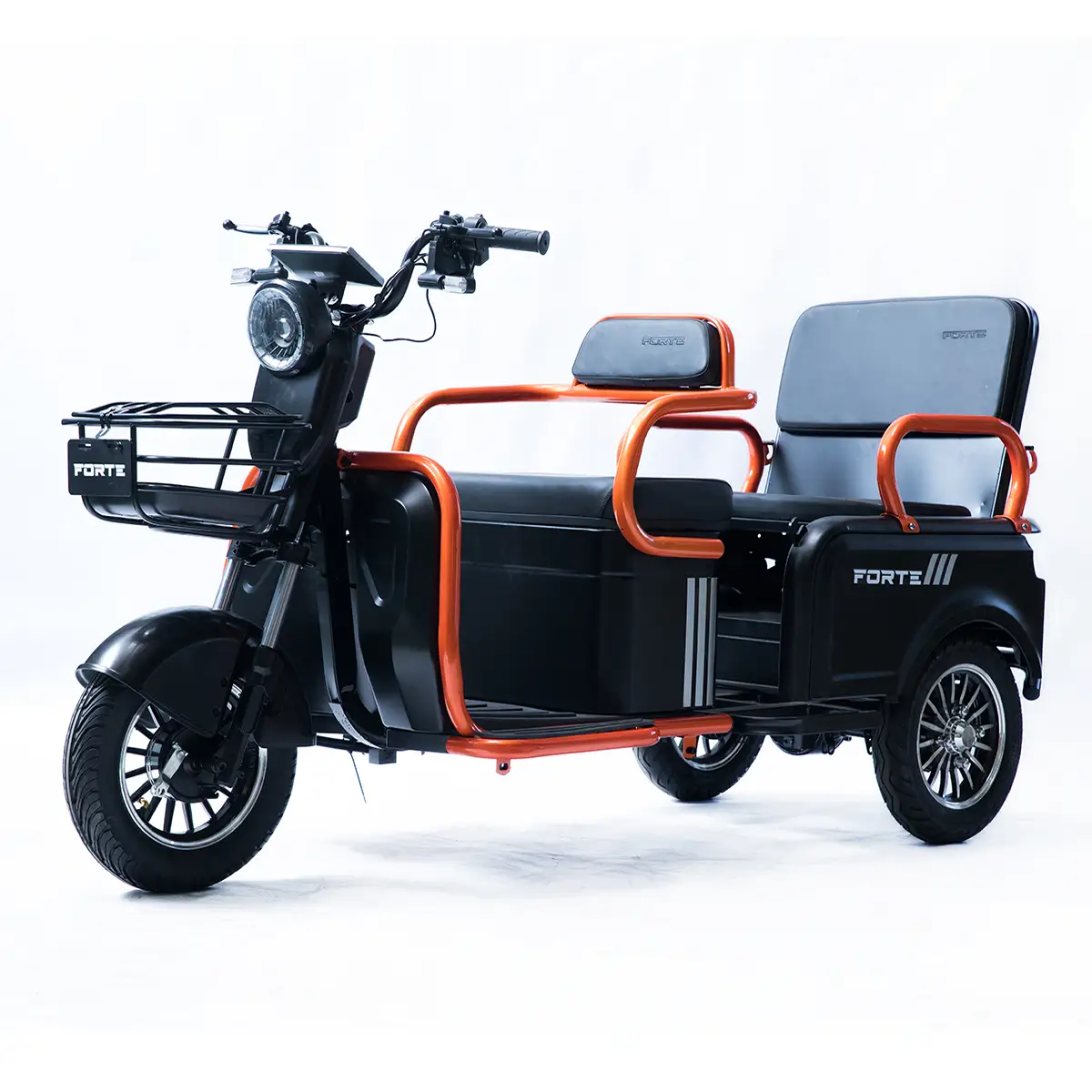 Трицикл акумуляторний Forte CARGO-P800 Чорний — купити за 46 313