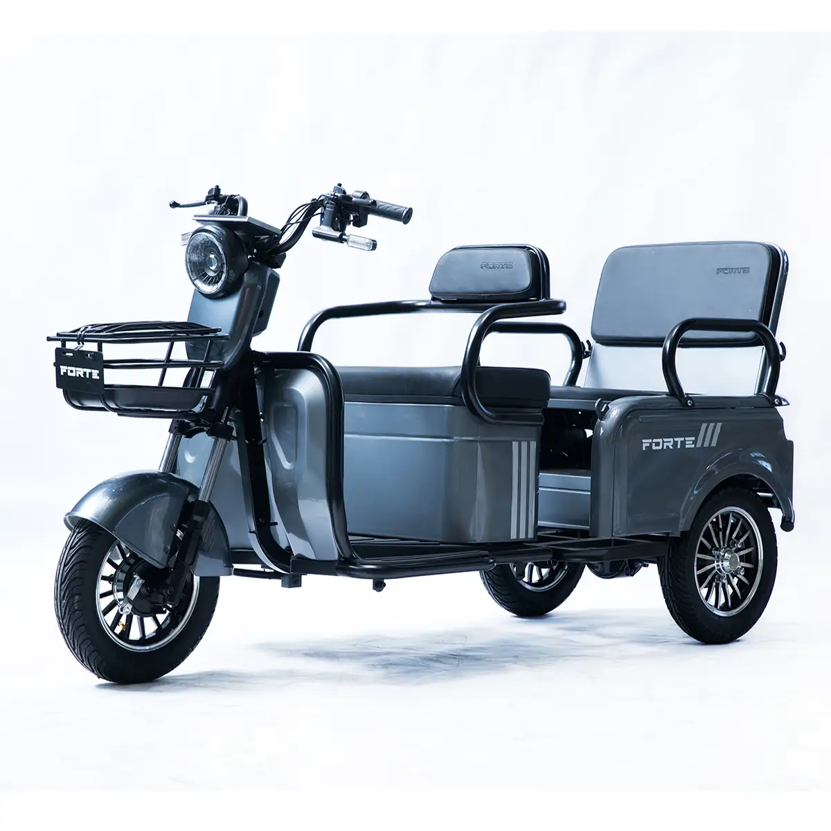 Трицикл акумуляторний Forte CARGO-WN800 Сірий — купити за 43 499