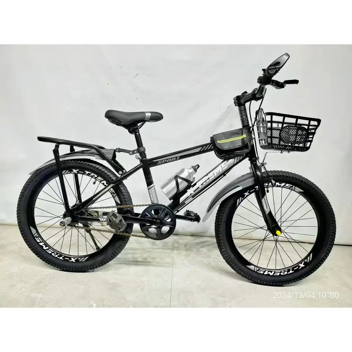 Дитячий велосипед X-Treme PRIME 25.20-03 чорно-сірий — купити за 4