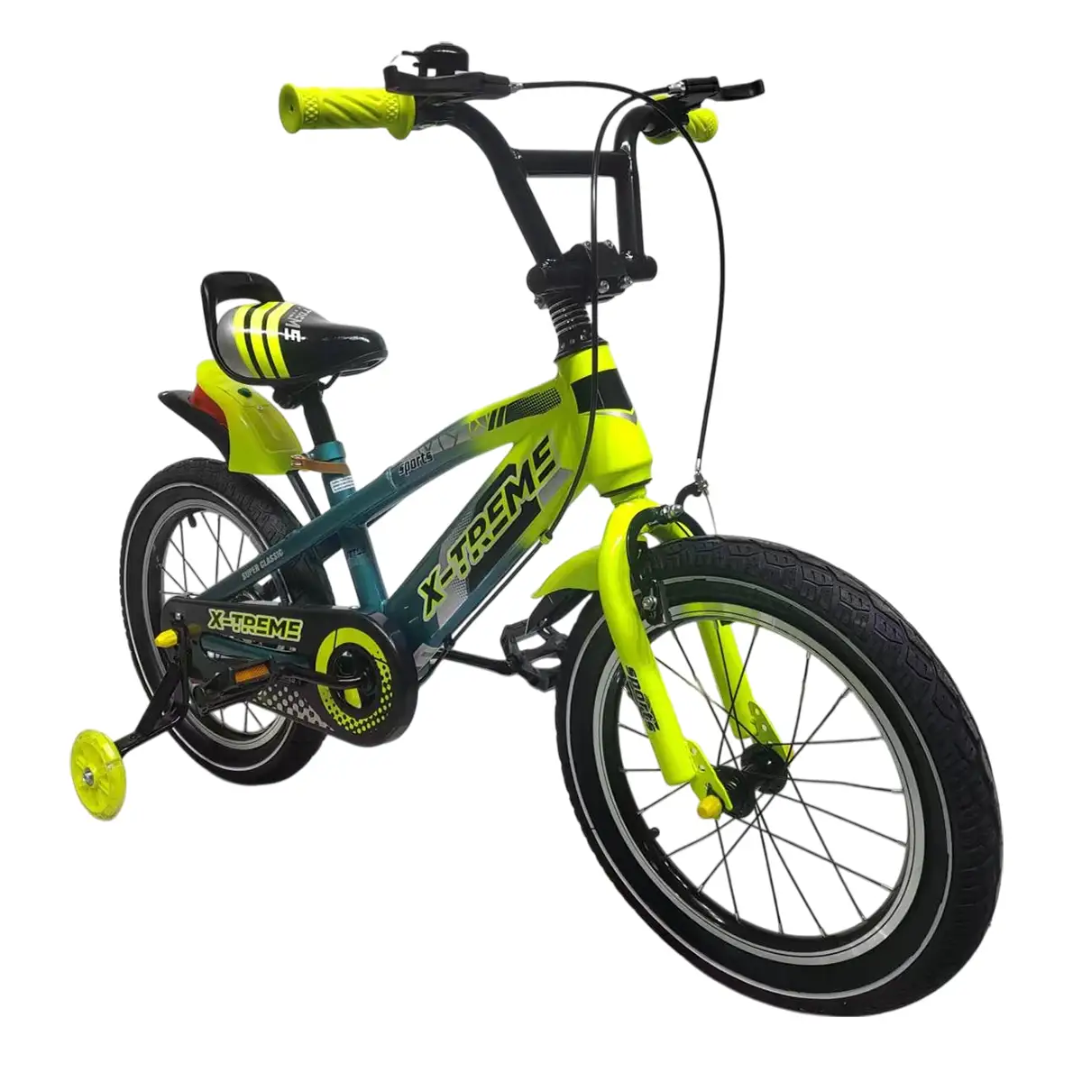 Детский велосипед X-Treme SHUTTLE 25.16-02 желтый — купить за 3