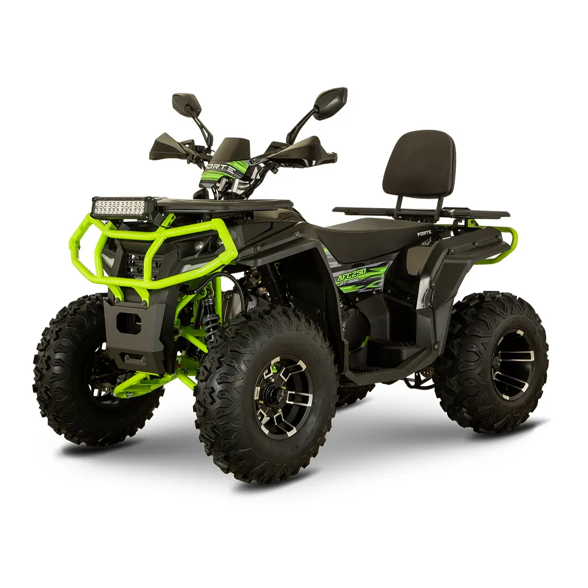 Квадроцикл FORTE AFC250 PRO Чорно-зелений — купити за 123 844 грн