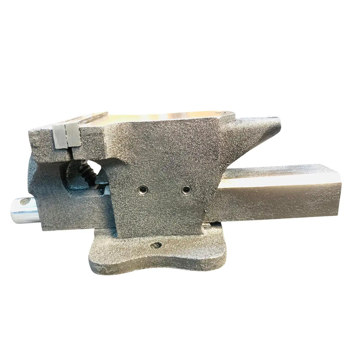 ハレです。　３ Лещата верстатні поворотні SG Iron 125 мм Haisser 47175 — купити