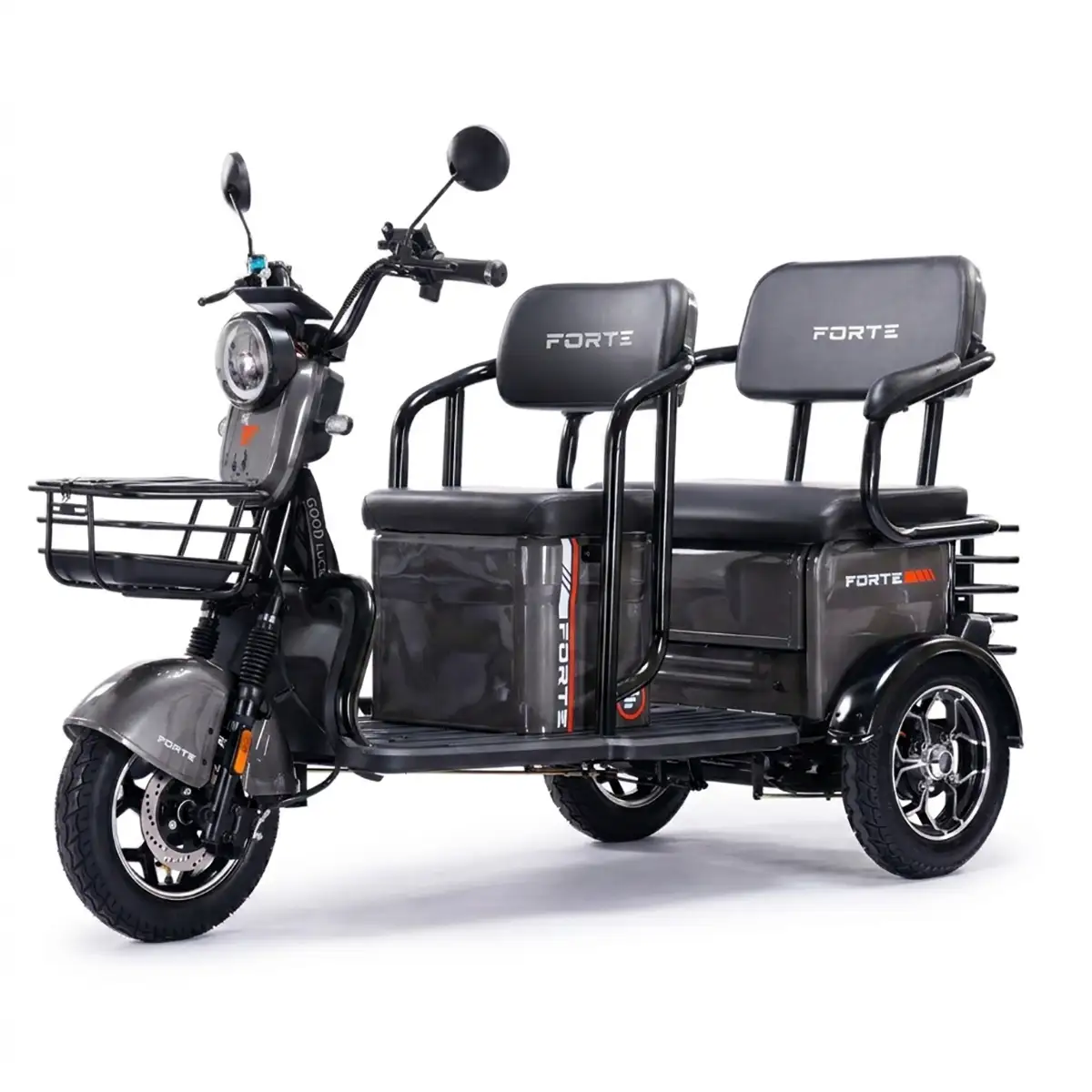 Трицикл акумуляторний Forte TRANSIT-WN1072G Сірий — купити за 44