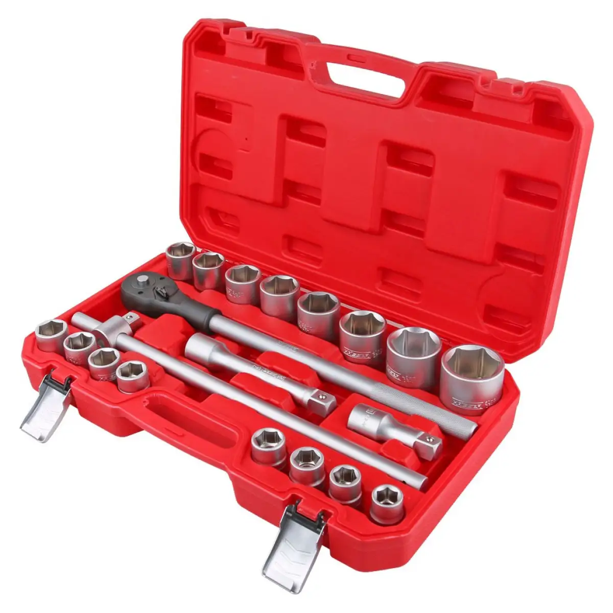 Набор насадок торцевых с трещоткой 3/4