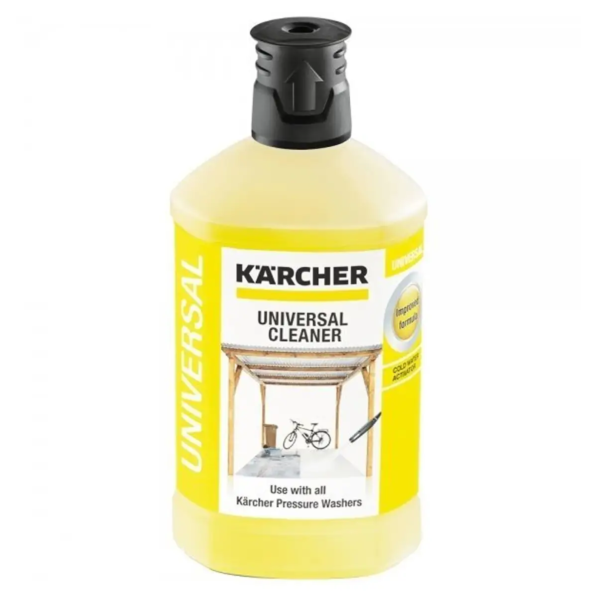 Універсальний засіб для чищення RM 555 Plug 'n' Clean, 1 л Karcher Універсальний засіб для чищення RM 555 Plug 'n' Clean, 1 л Karcher