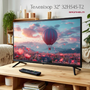 НОВИНКА Телевизор 32" 32H545-T2 Grunhelm!