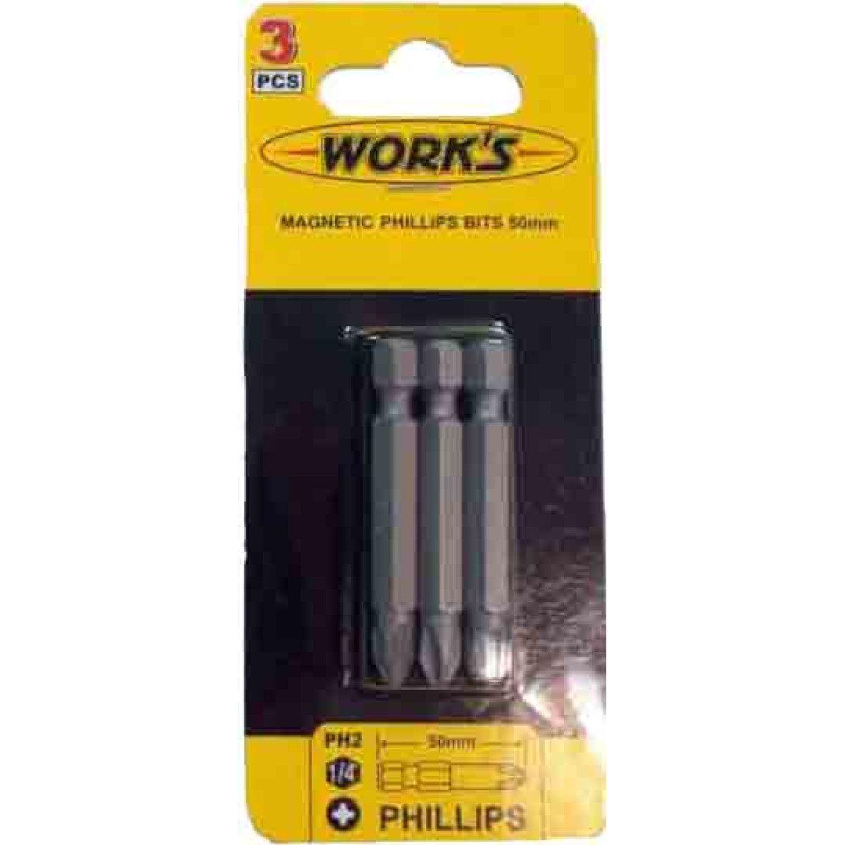 Works Набір біт 3 шт