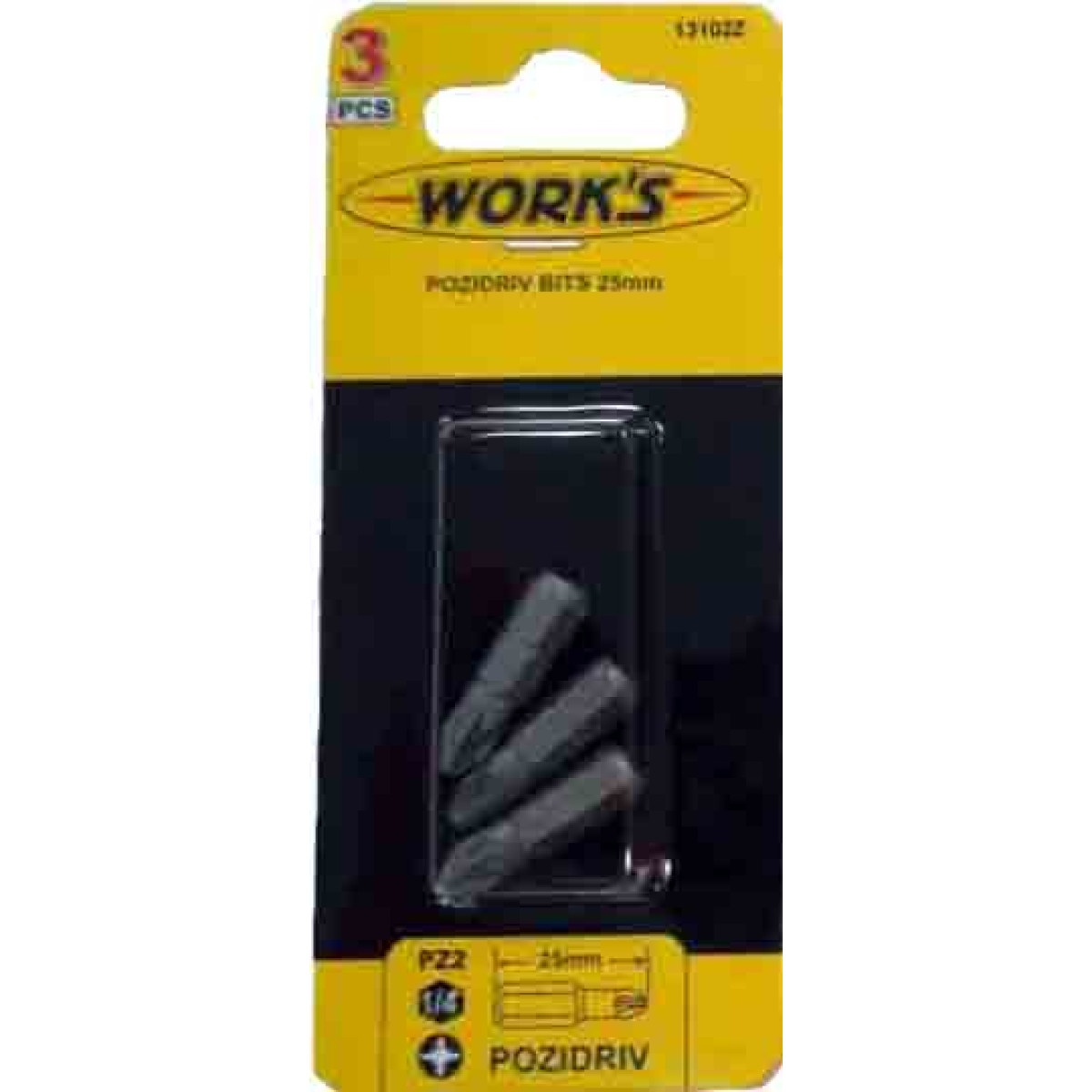 Works Набір біт 3шт