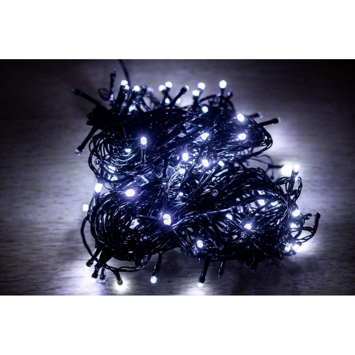 Электрогирлянда светод. бел. 200 LED, 20 М, 8 режимов, 220V BPNY