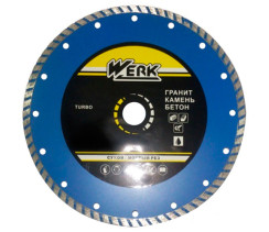 Алмазный диск Werk Turbo  WE110113 (180x7x22.225 мм)