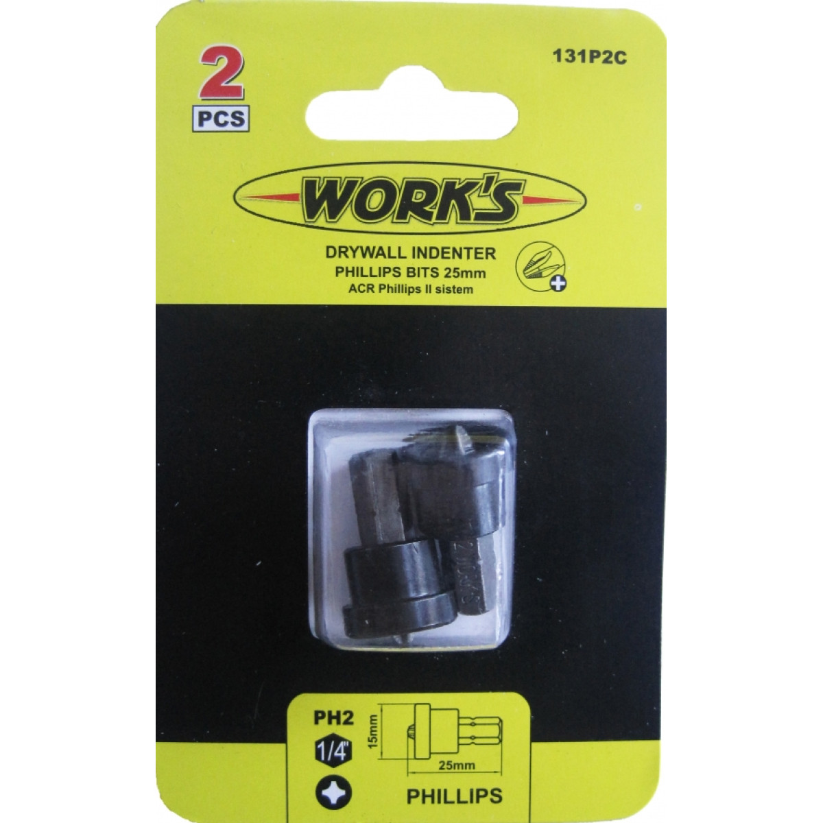 Works Набір біт 2 шт