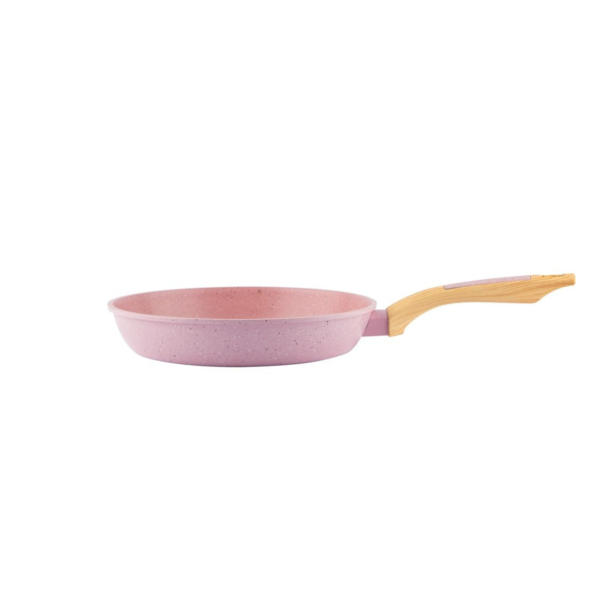 Сковорідка PR-2112-26 "CANDY" PINK (дерев. ручка) 26x5,0 cм, PEPPER