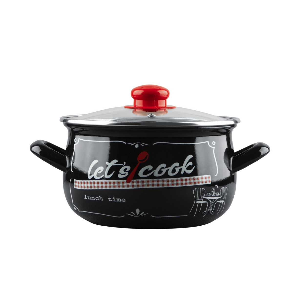 Набор кастрюль GT-T-3-LCB GUSTO Lets cook